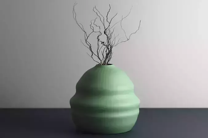 vase pot planter 3d print 883 