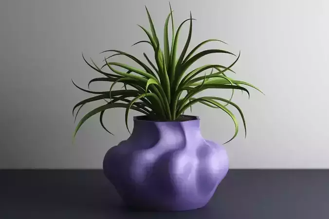 vase pot planter 3d print 882