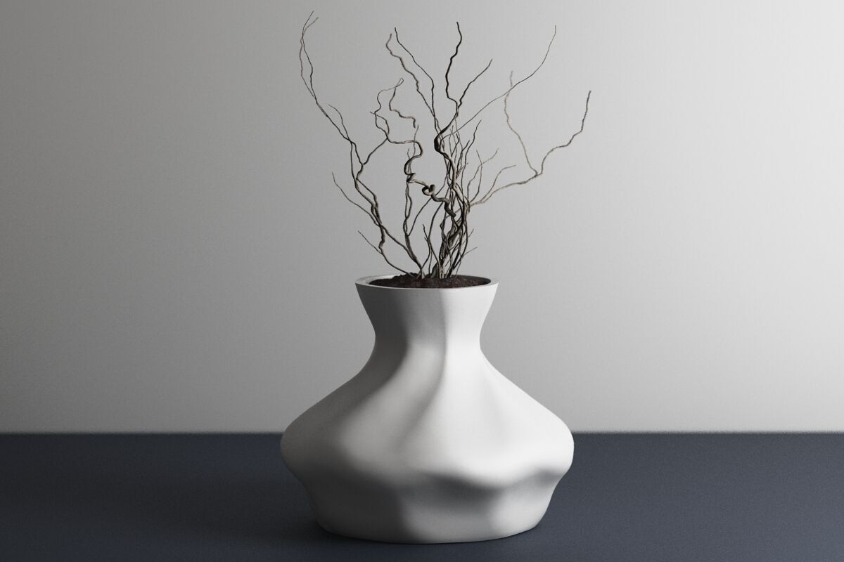 vase pot planter 3d print 881  3D print model_2