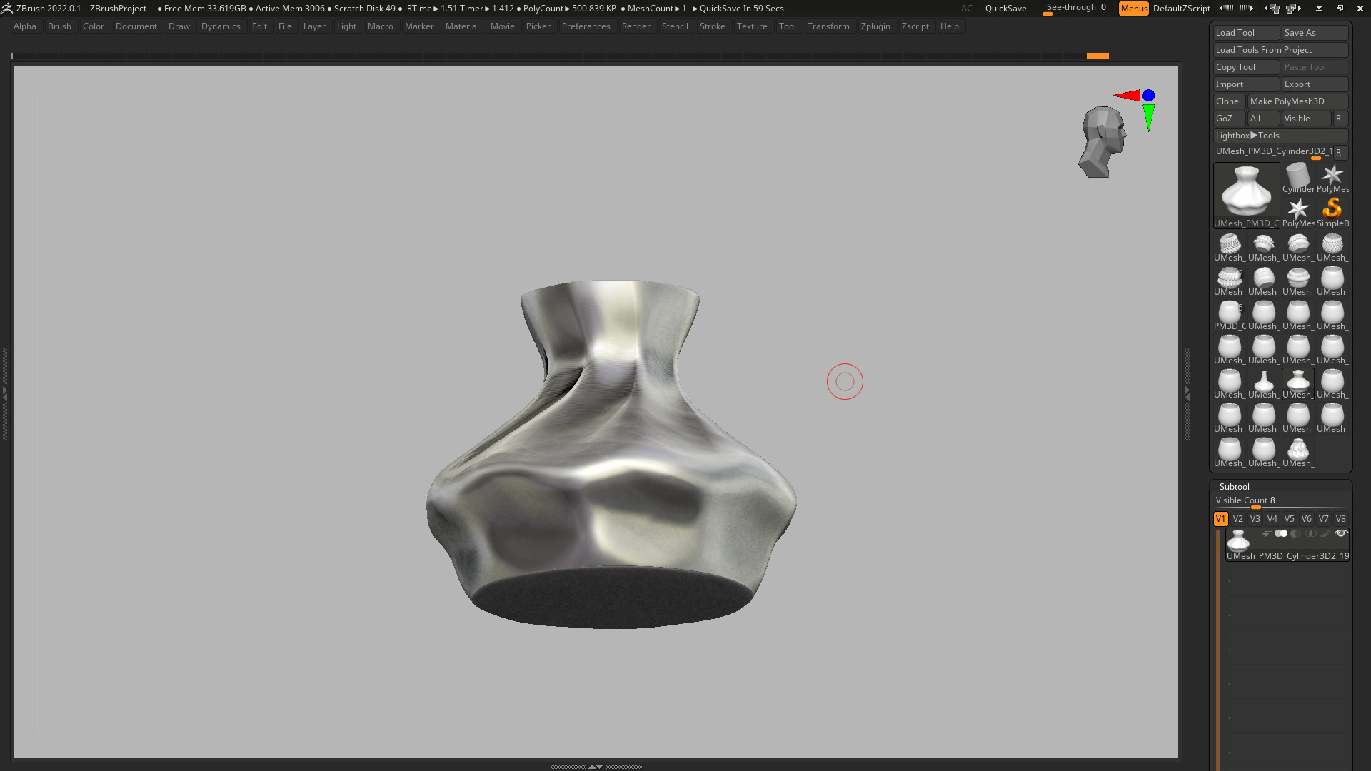 vase pot planter 3d print 881  3D print model_5