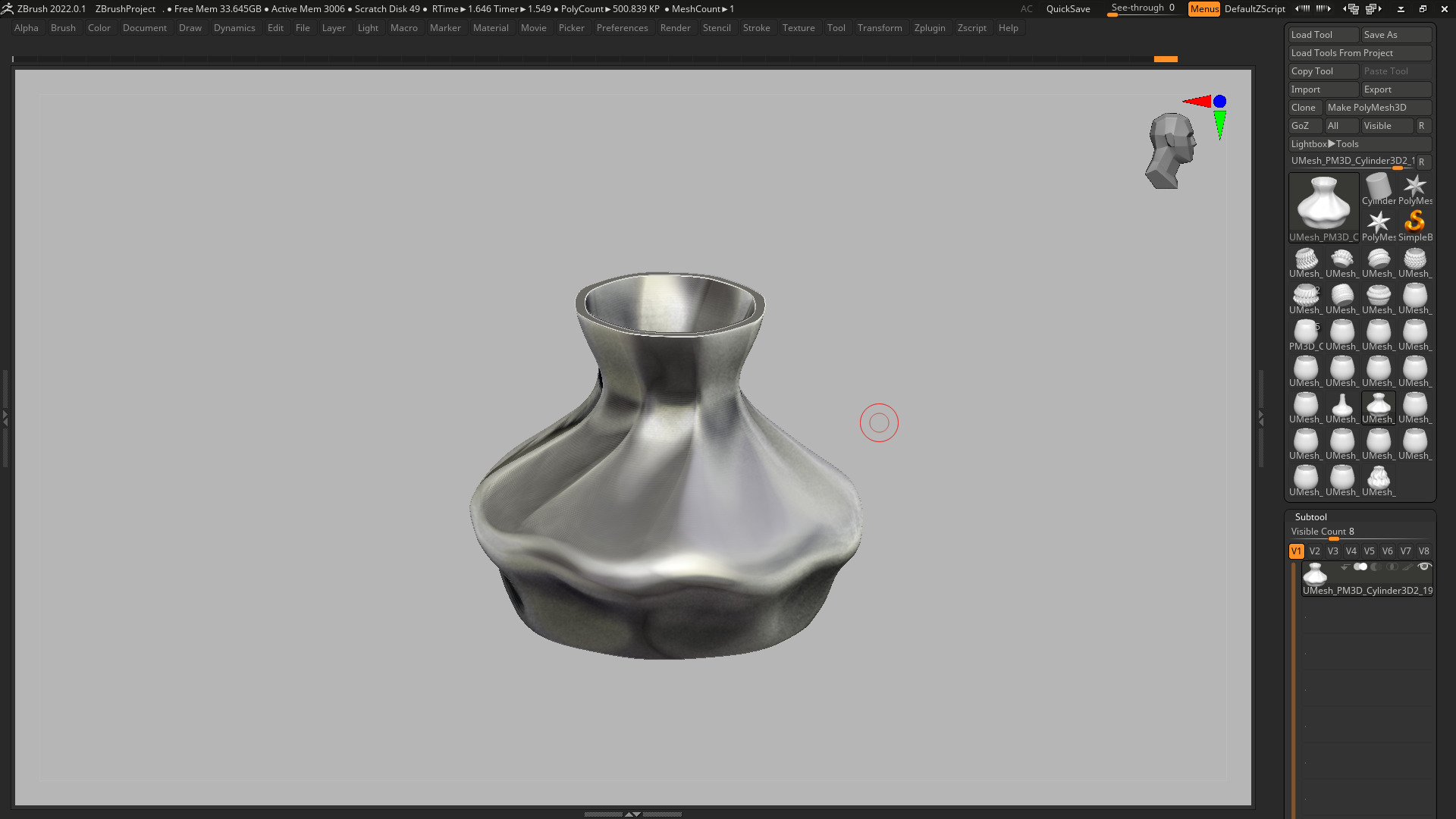 vase pot planter 3d print 881  3D print model_3