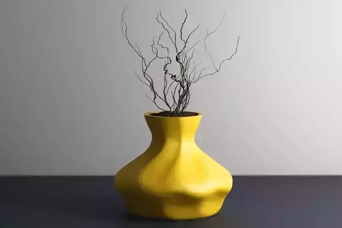 vase pot planter 3d print 881 