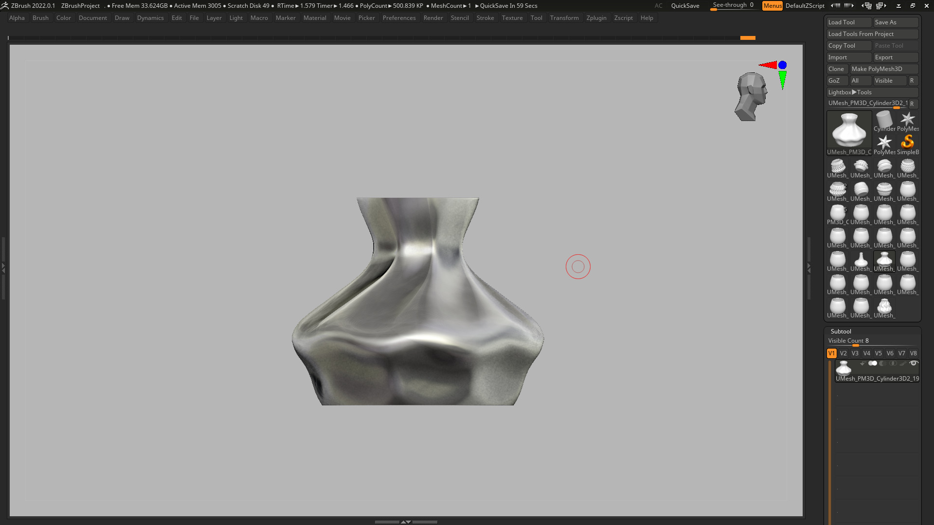 vase pot planter 3d print 881  3D print model_4