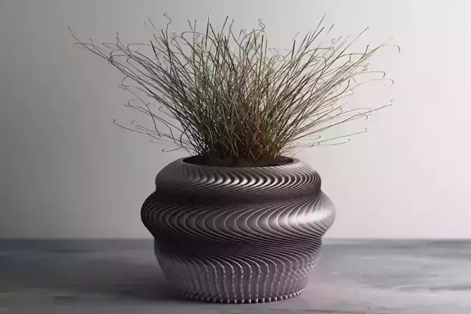 vase pot planter 3d print 878 