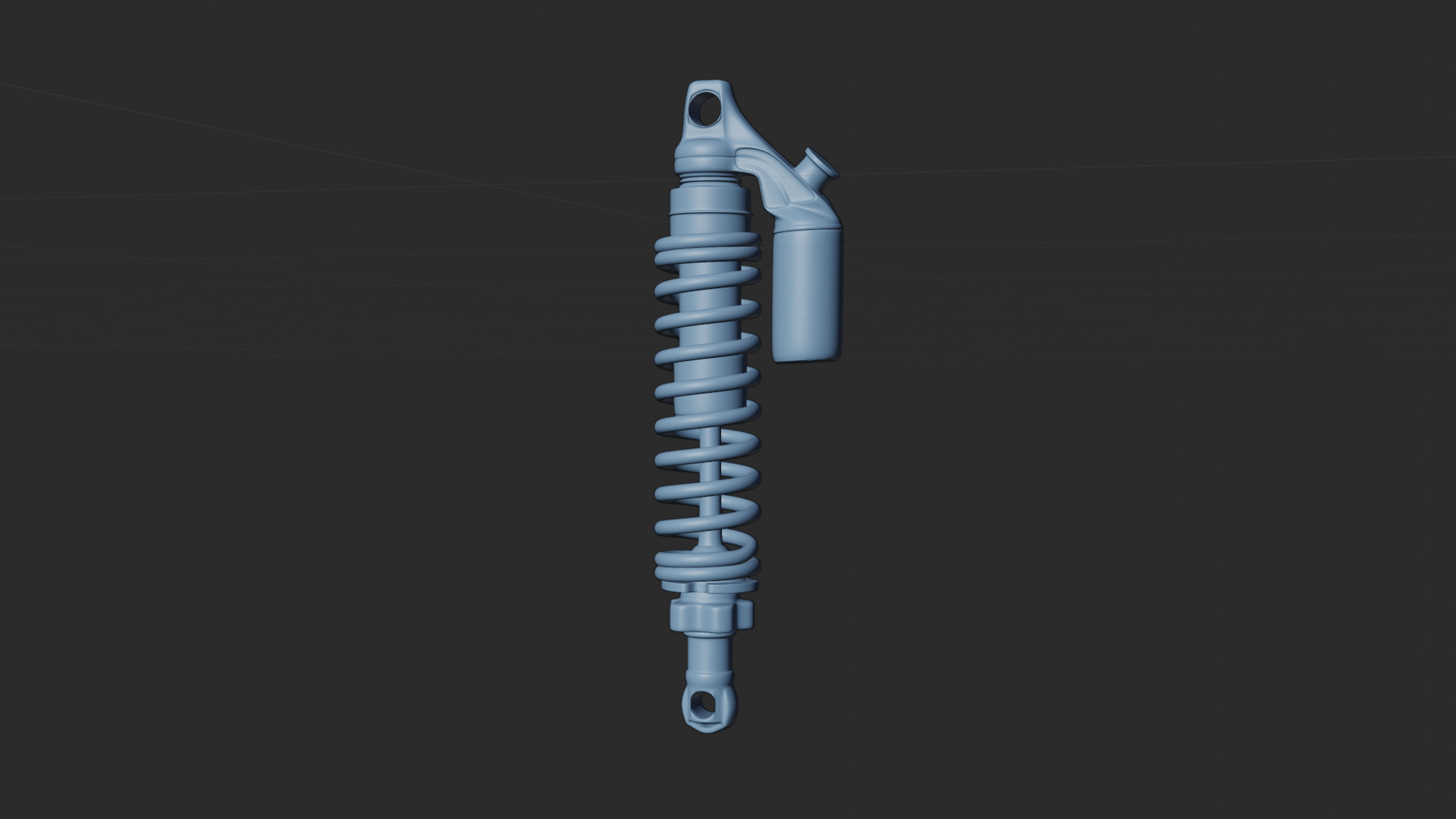 Motorcycle SUSPENSION 3D model_5