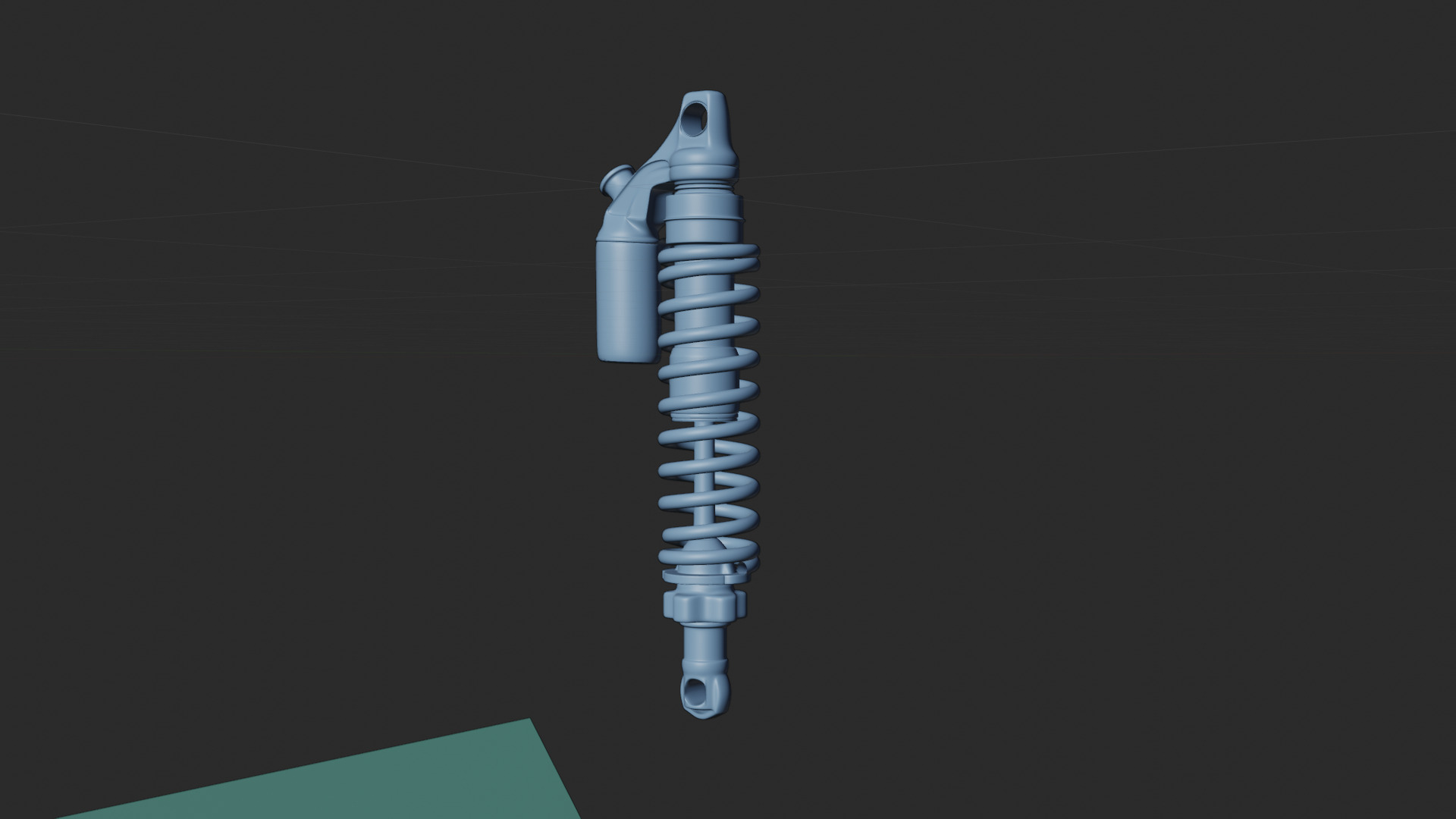 Motorcycle SUSPENSION 3D model_8