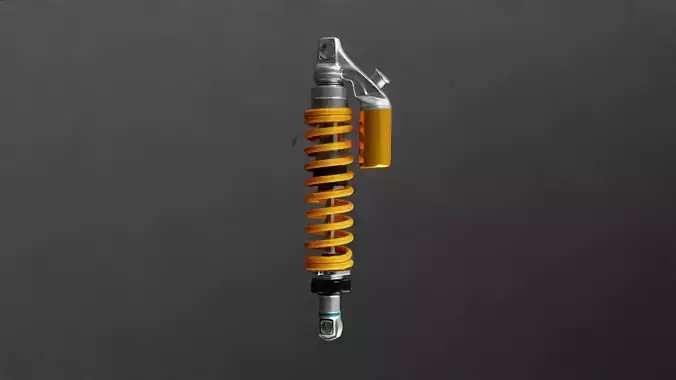 Motorcycle SUSPENSION 3D model