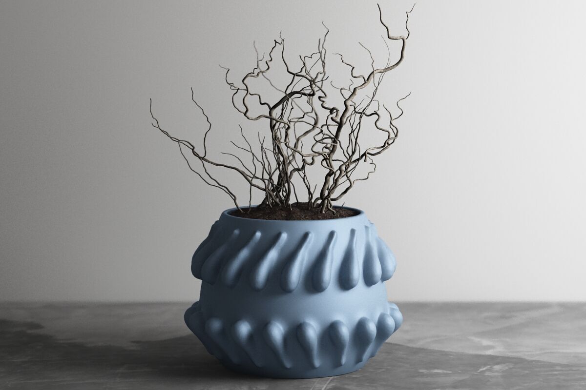 vase pot planter 3d print 875  3D print model_1