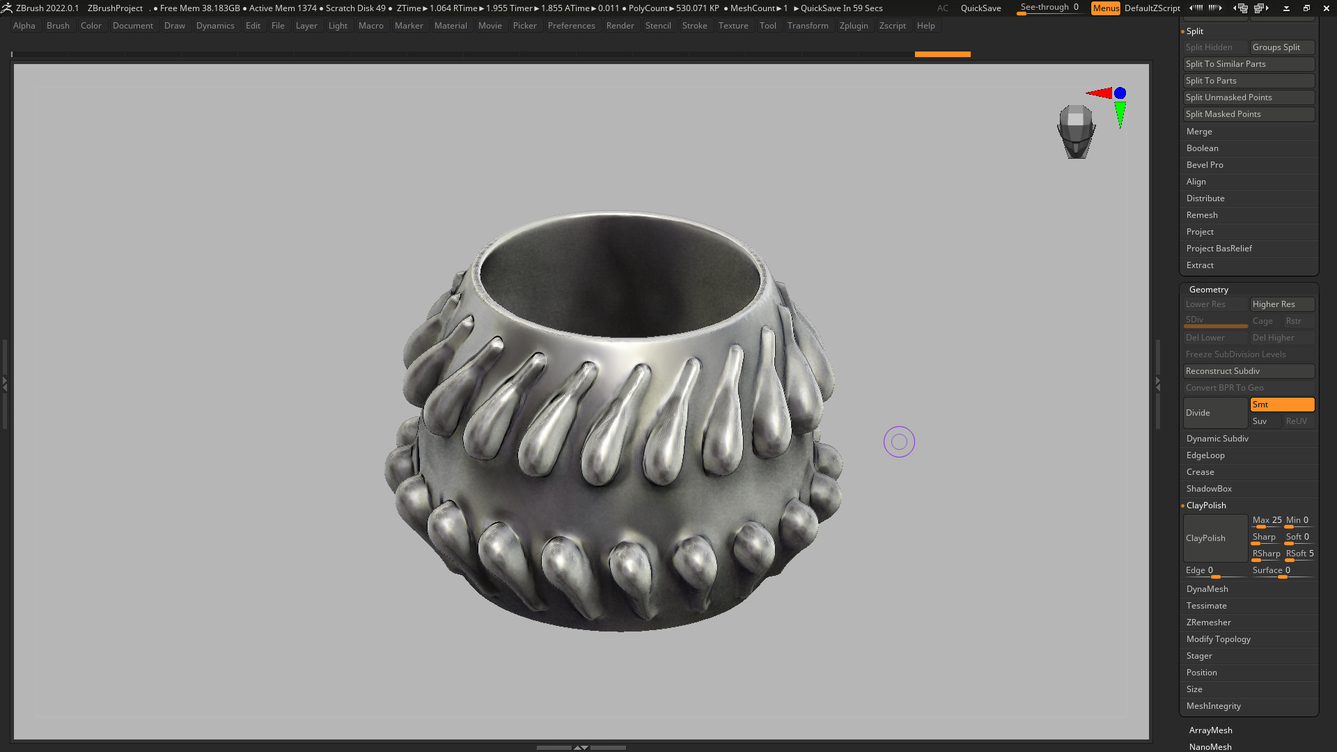 vase pot planter 3d print 875  3D print model_3