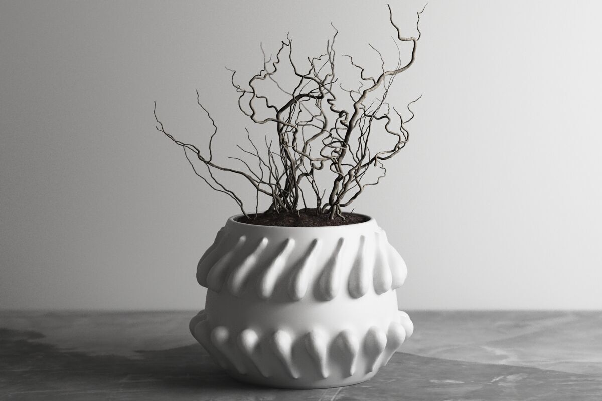 vase pot planter 3d print 875  3D print model_2
