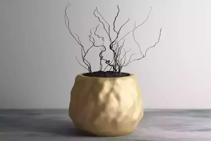 vase pot planter 3d print 874 