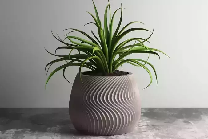 vase pot planter 3d print 871 