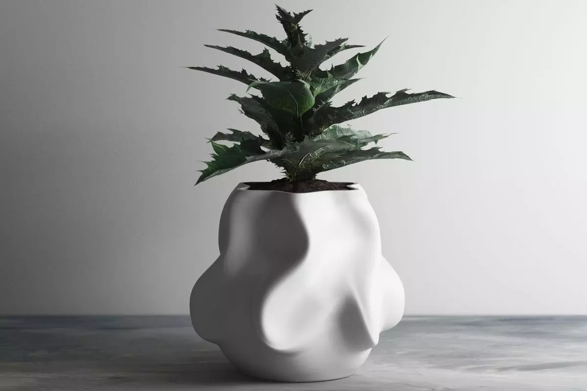 vase pot planter 3d print 868 3D print model