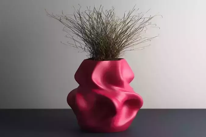 vase pot planter 3d print 866 