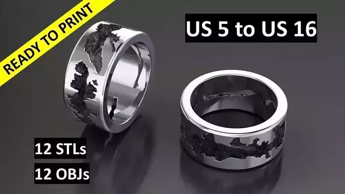 Molten and Burned Ring