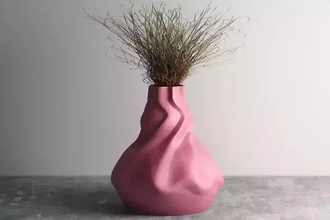 vase pot planter 3d print 861