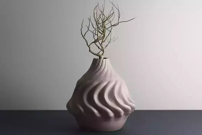 vase pot planter 3d print 860 