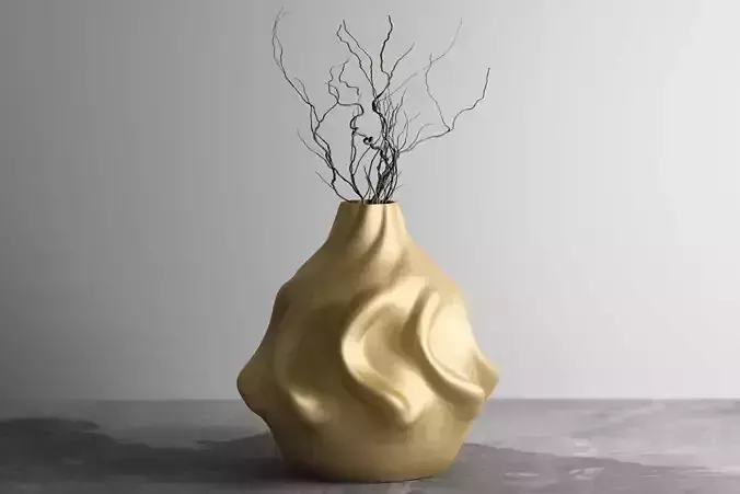 vase pot planter 3d print 859 