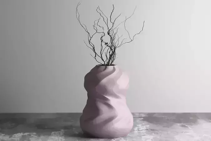 vase pot planter 3d print 854 