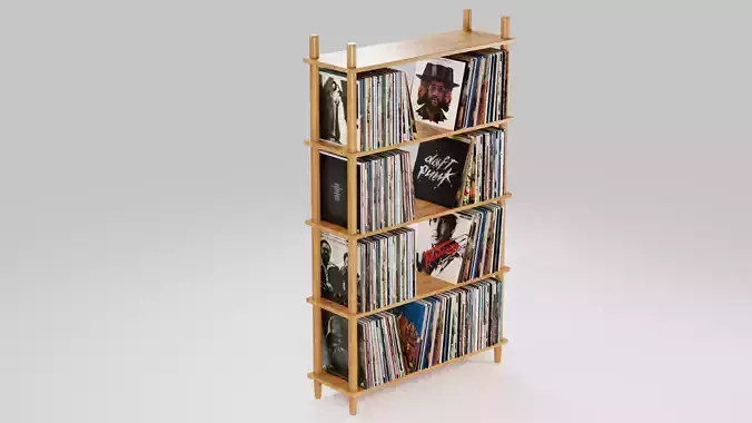 Vinyl Storage No55 3D model
