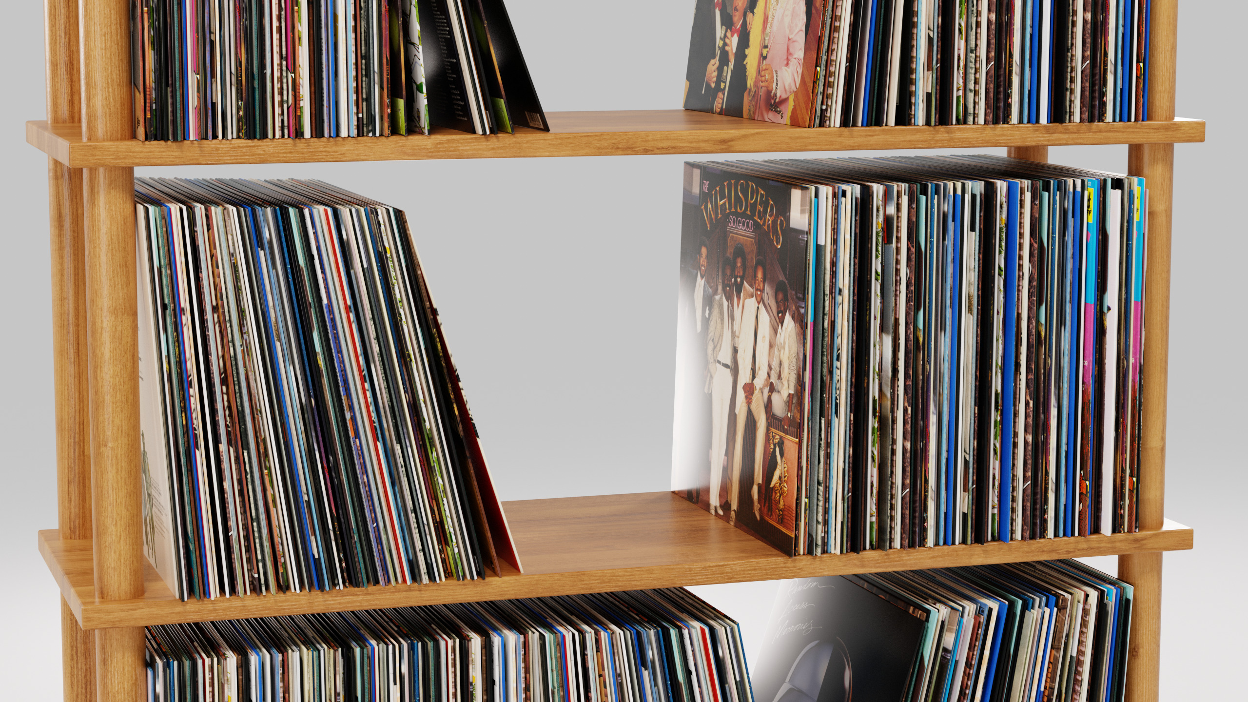 Vinyl Storage No55 3D model_7