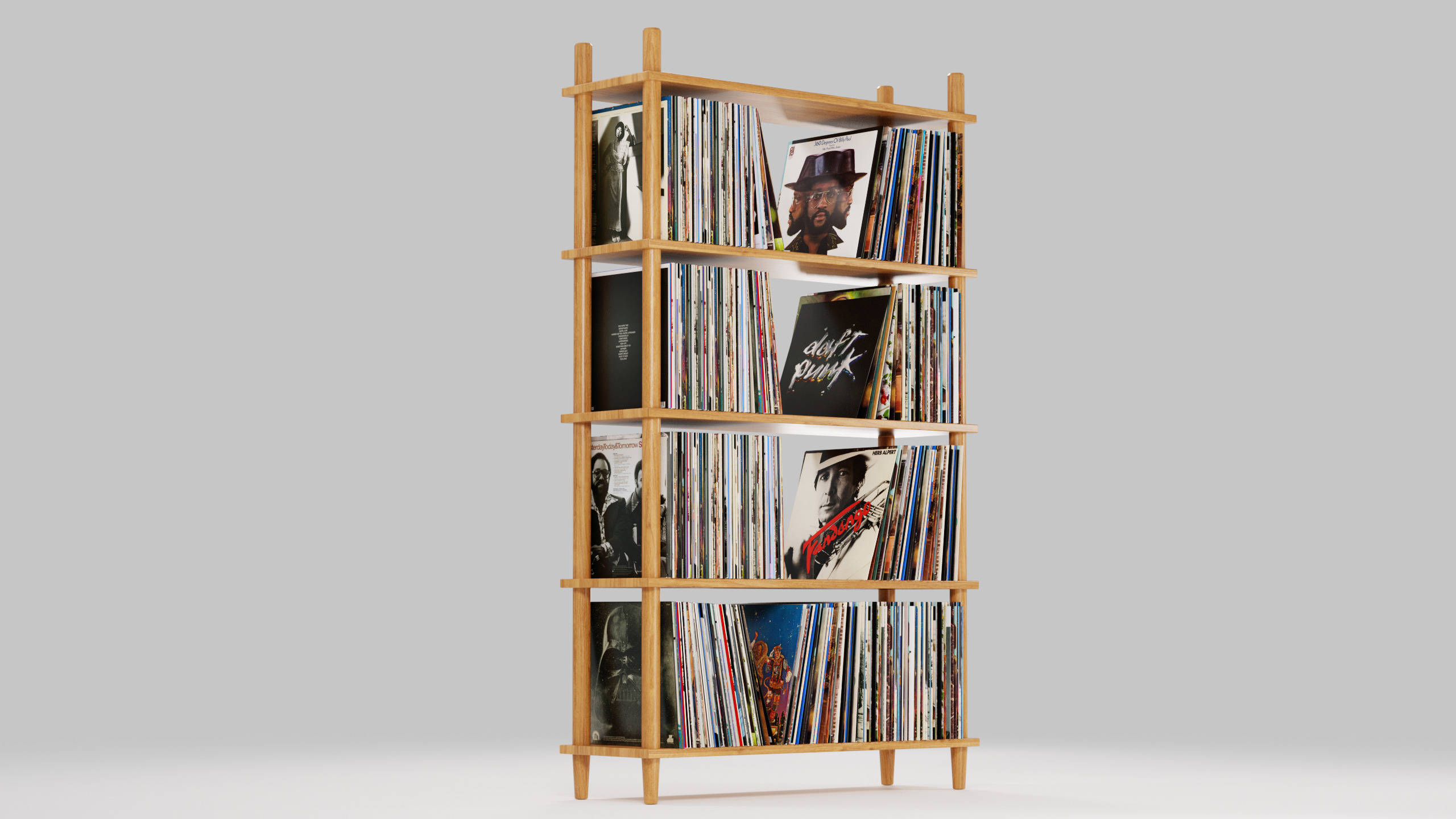 Vinyl Storage No55 3D model_5