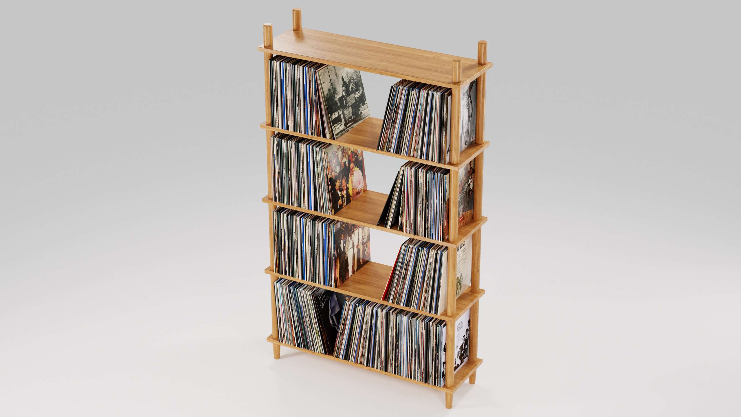 Vinyl Storage No55 3D model_1