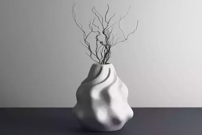 vase pot planter 3d print 851