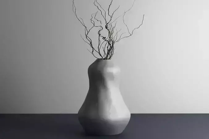 vase pot planter 3d print 847 