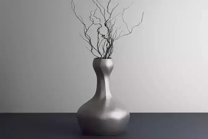 vase pot planter 3d print 846 