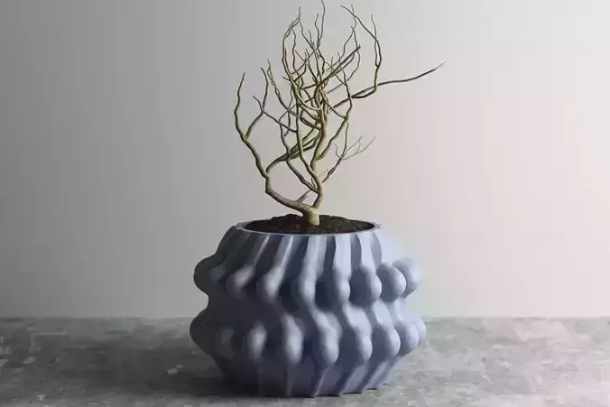 vase pot planter 3d print 844 