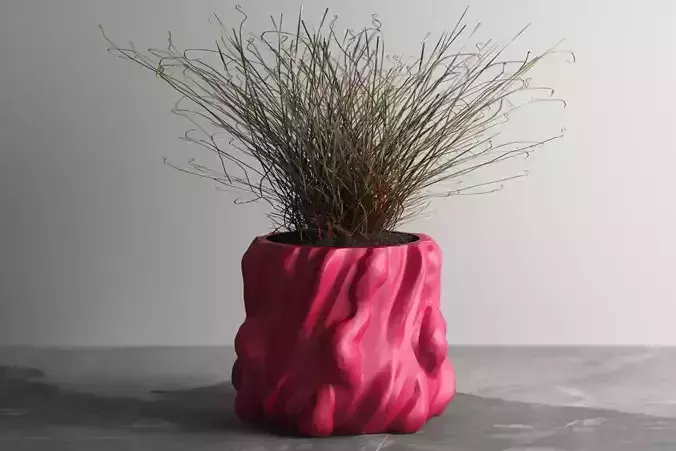 vase pot planter 3d print 843