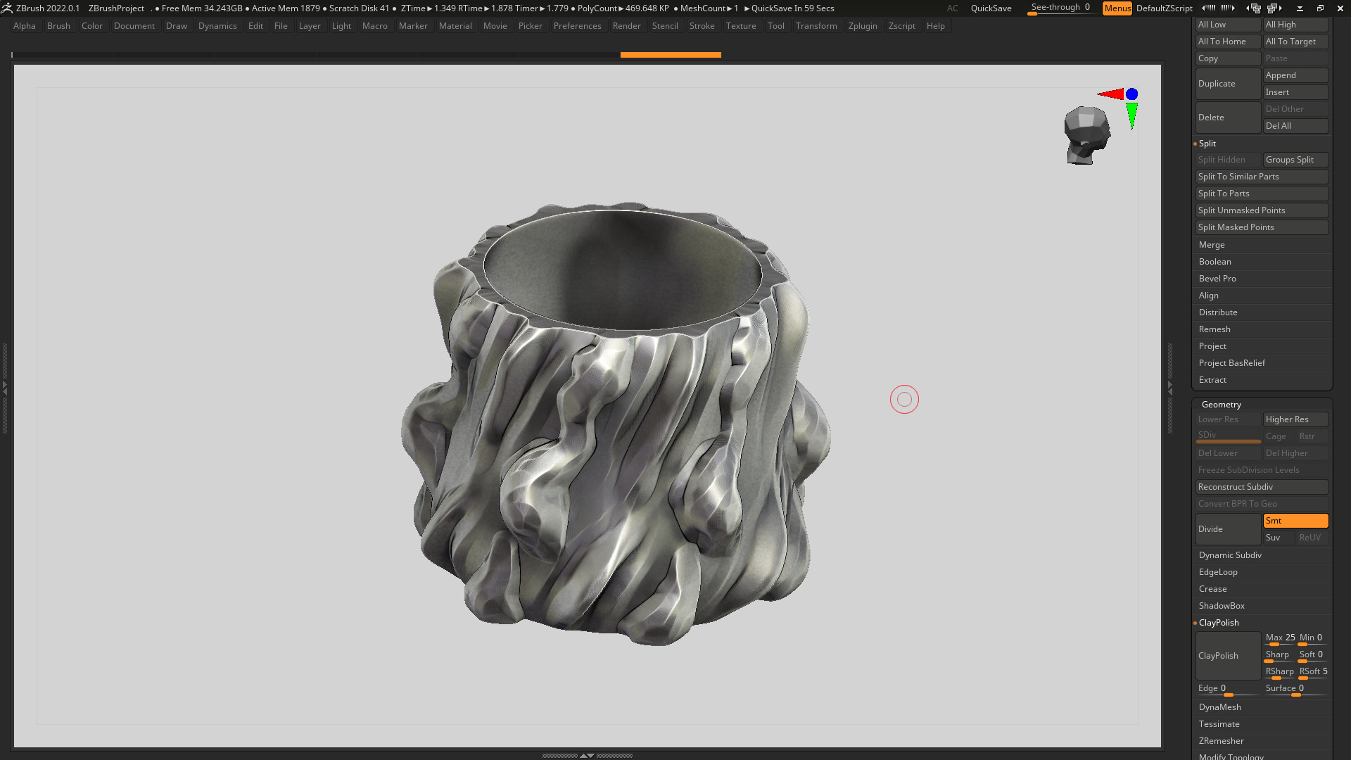 vase pot planter 3d print 843 3D print model_3