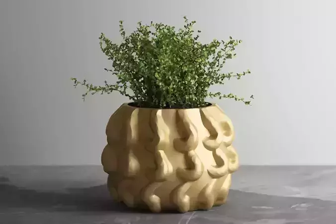 vase pot planter 3d print 841 