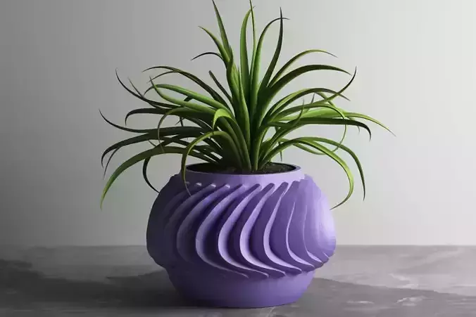 vase pot planter 3d print 838 