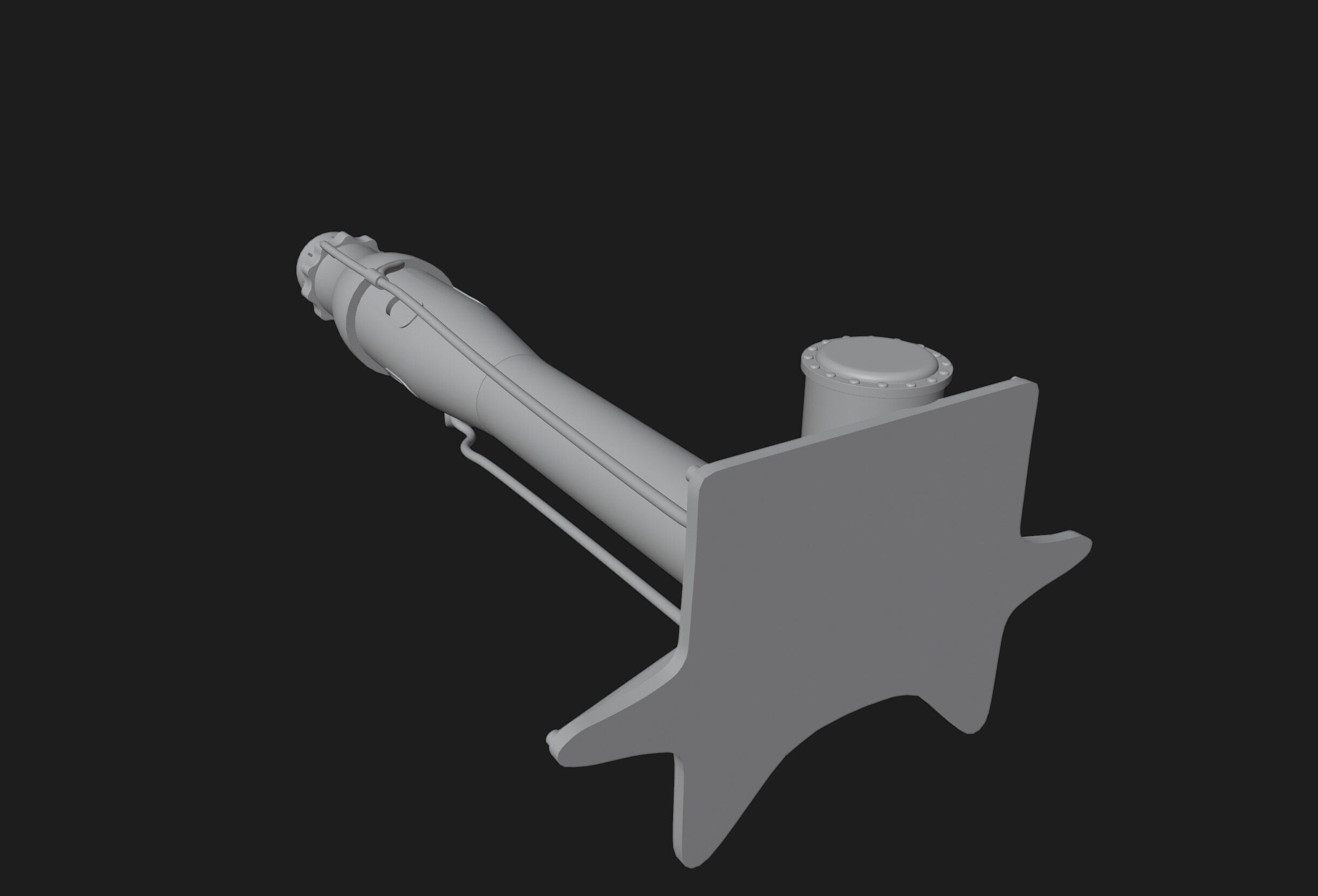 Walter HWK 109-509 Rocket Engine 3D print model_7