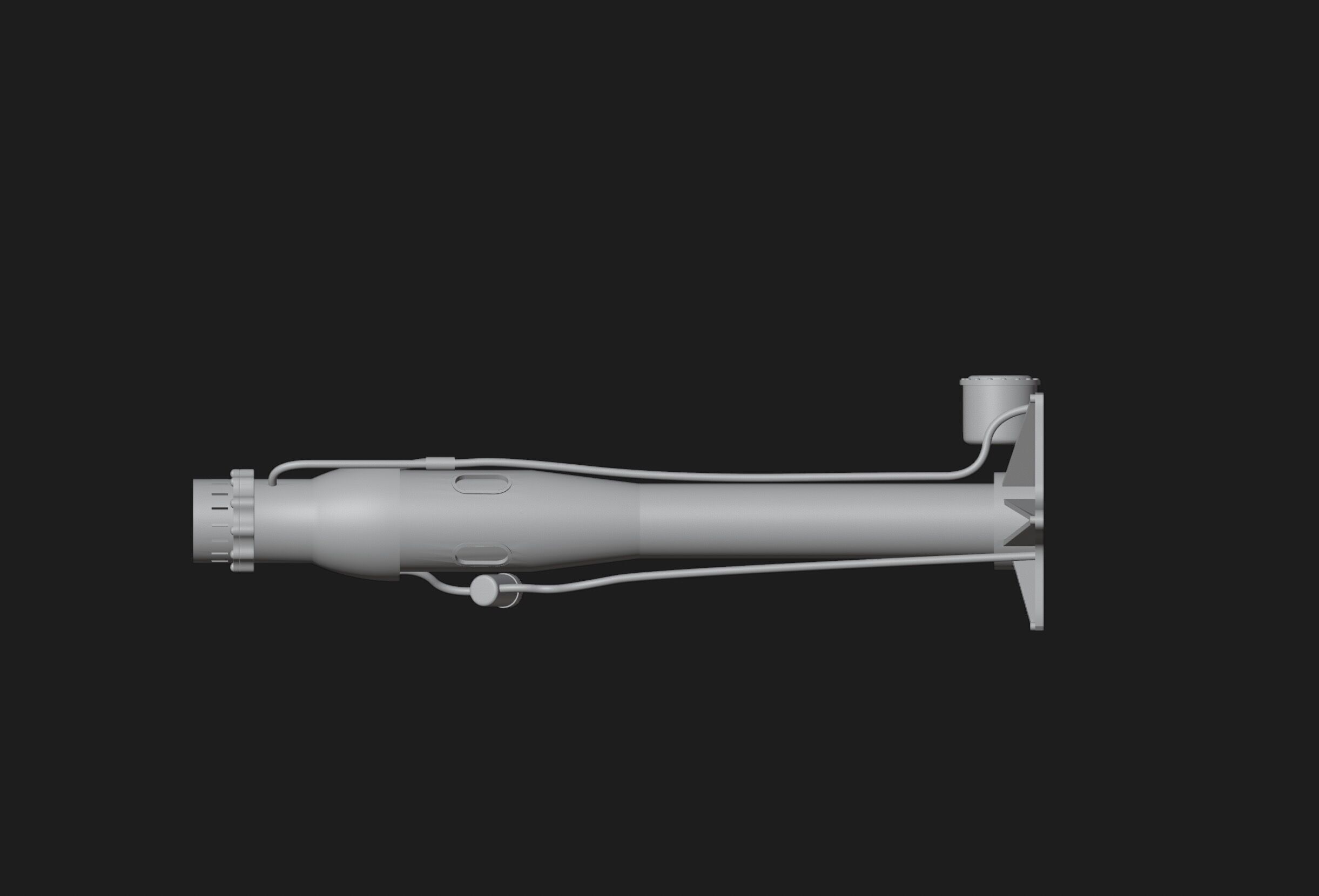 Walter HWK 109-509 Rocket Engine 3D print model_4