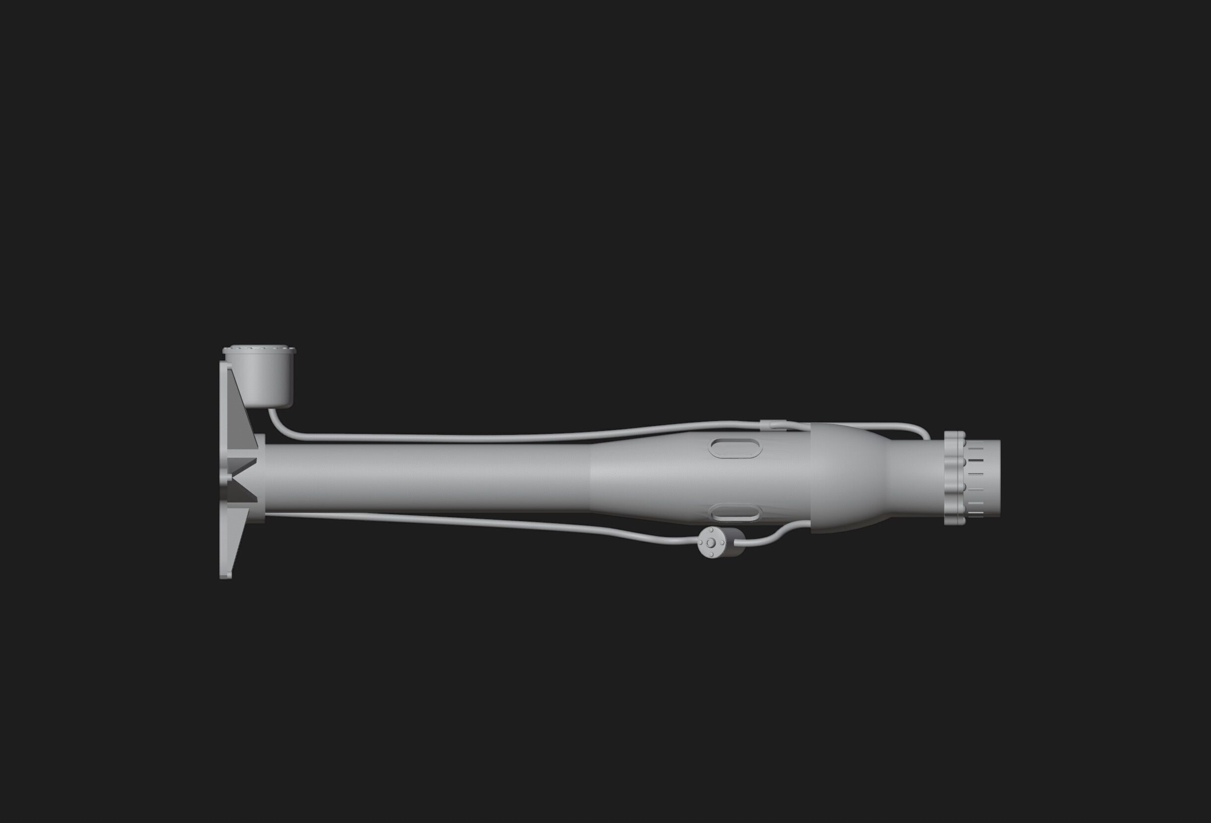 Walter HWK 109-509 Rocket Engine 3D print model_3