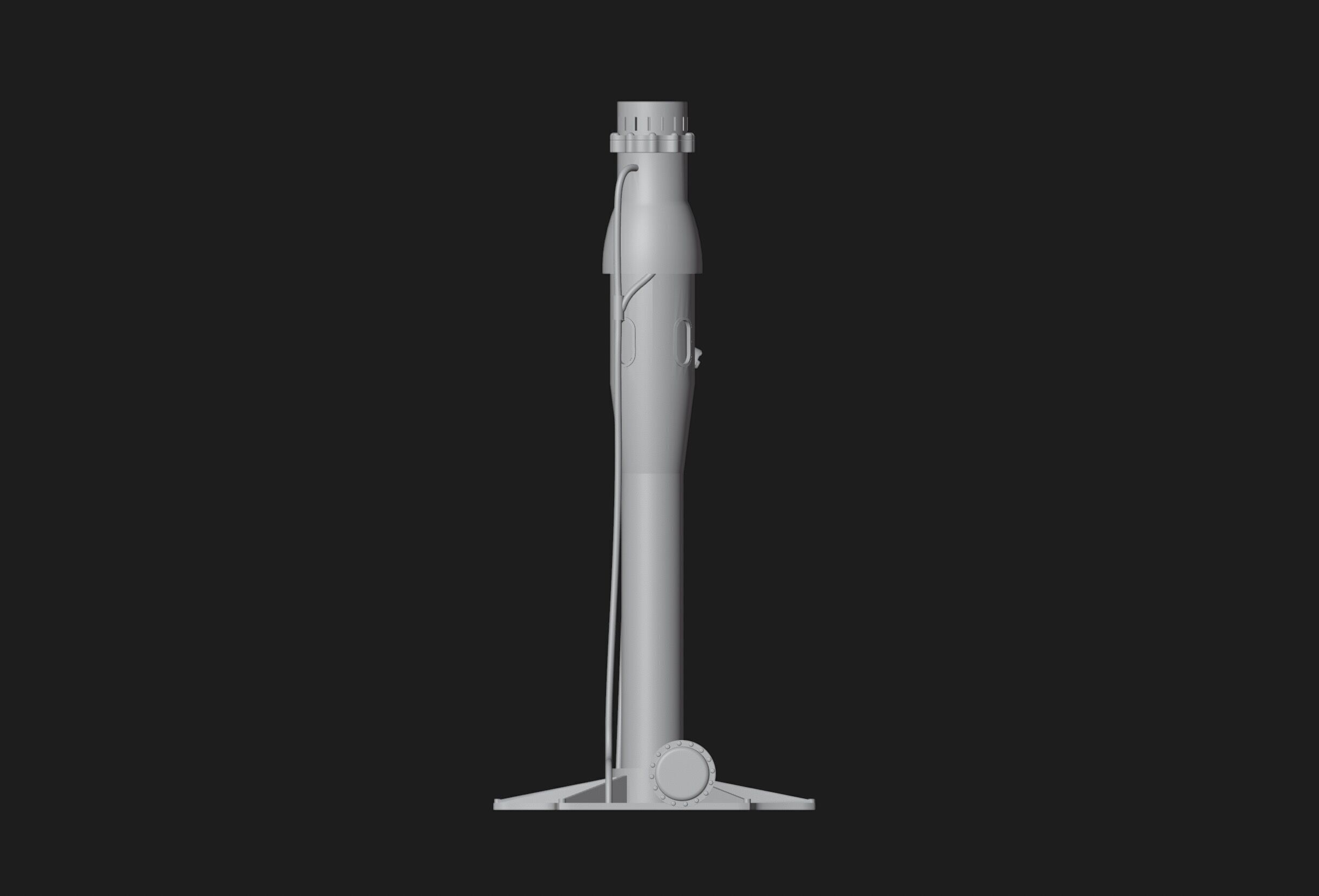 Walter HWK 109-509 Rocket Engine 3D print model_2