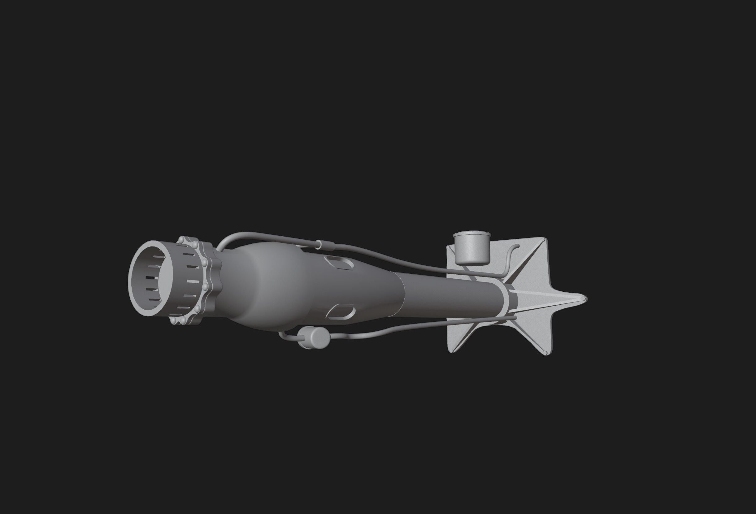 Walter HWK 109-509 Rocket Engine 3D print model_1