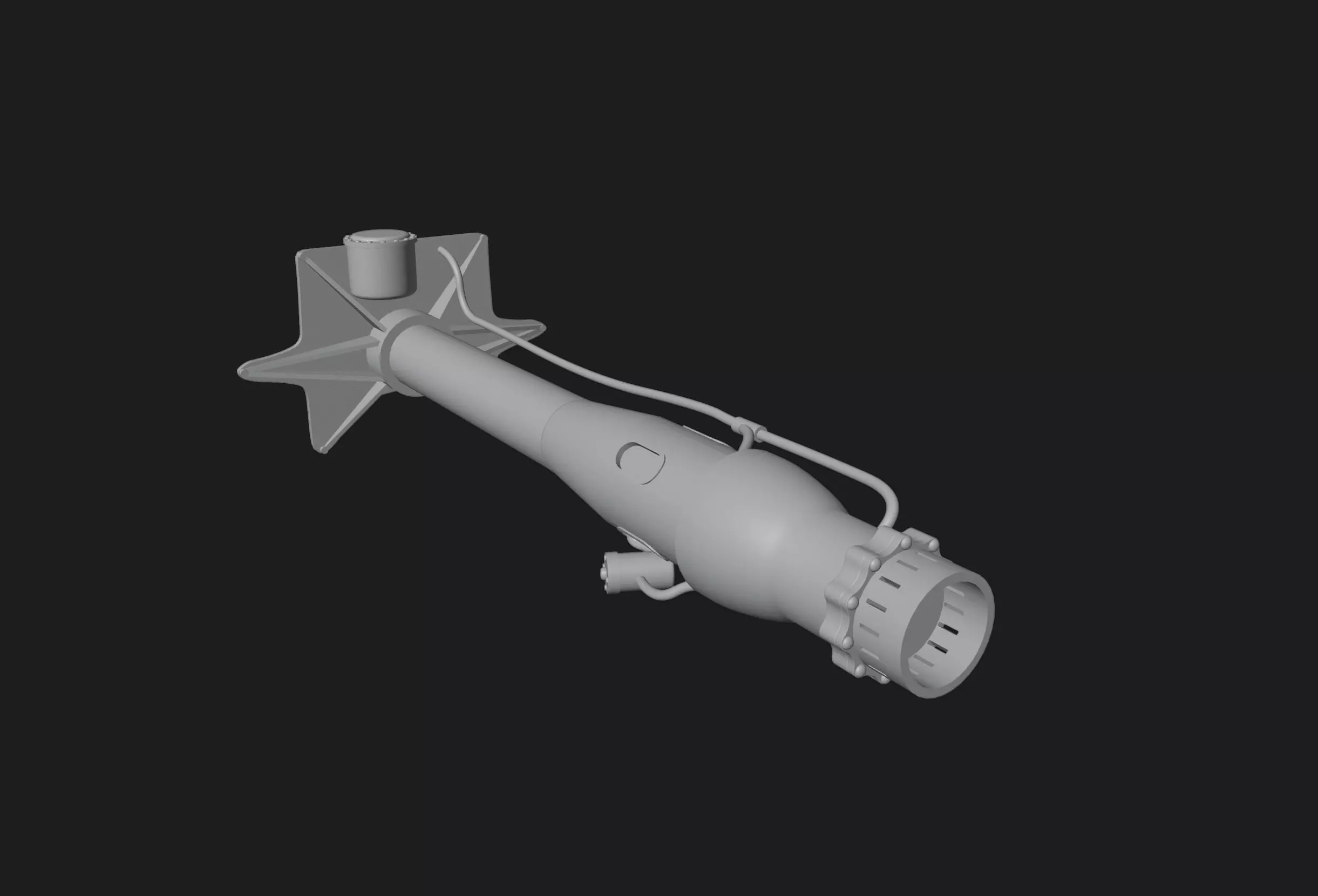 Walter HWK 109-509 Rocket Engine 3D print model_0