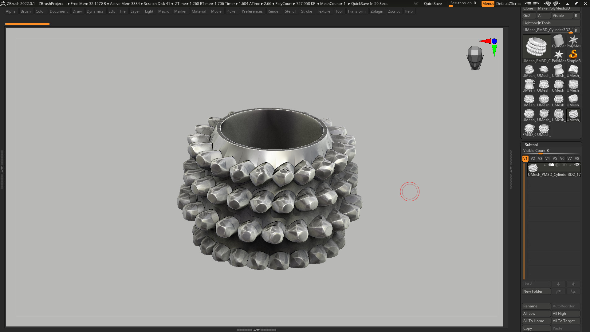 vase 3d print 833  3D print model_3