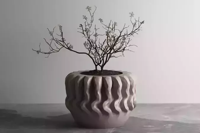 vase 3d print 829 