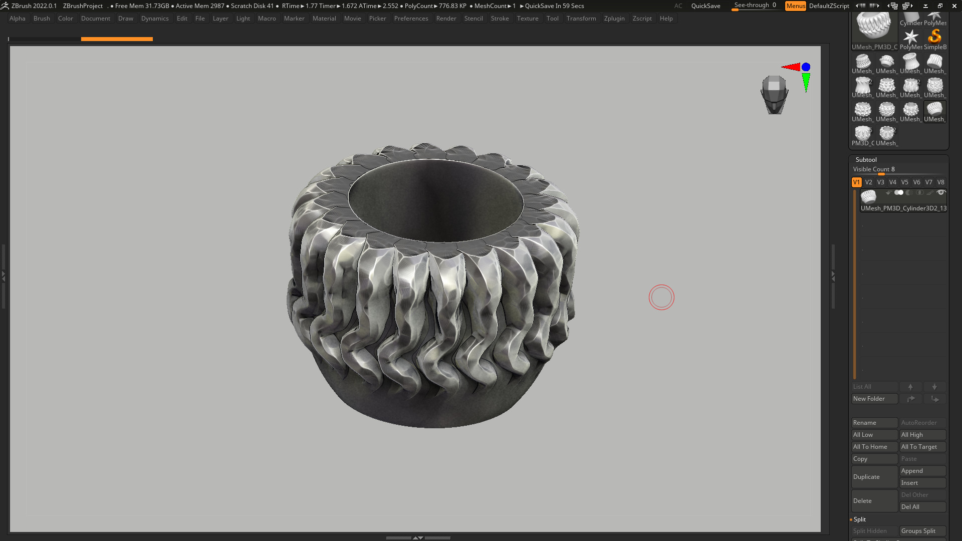 vase 3d print 829  3D print model_3