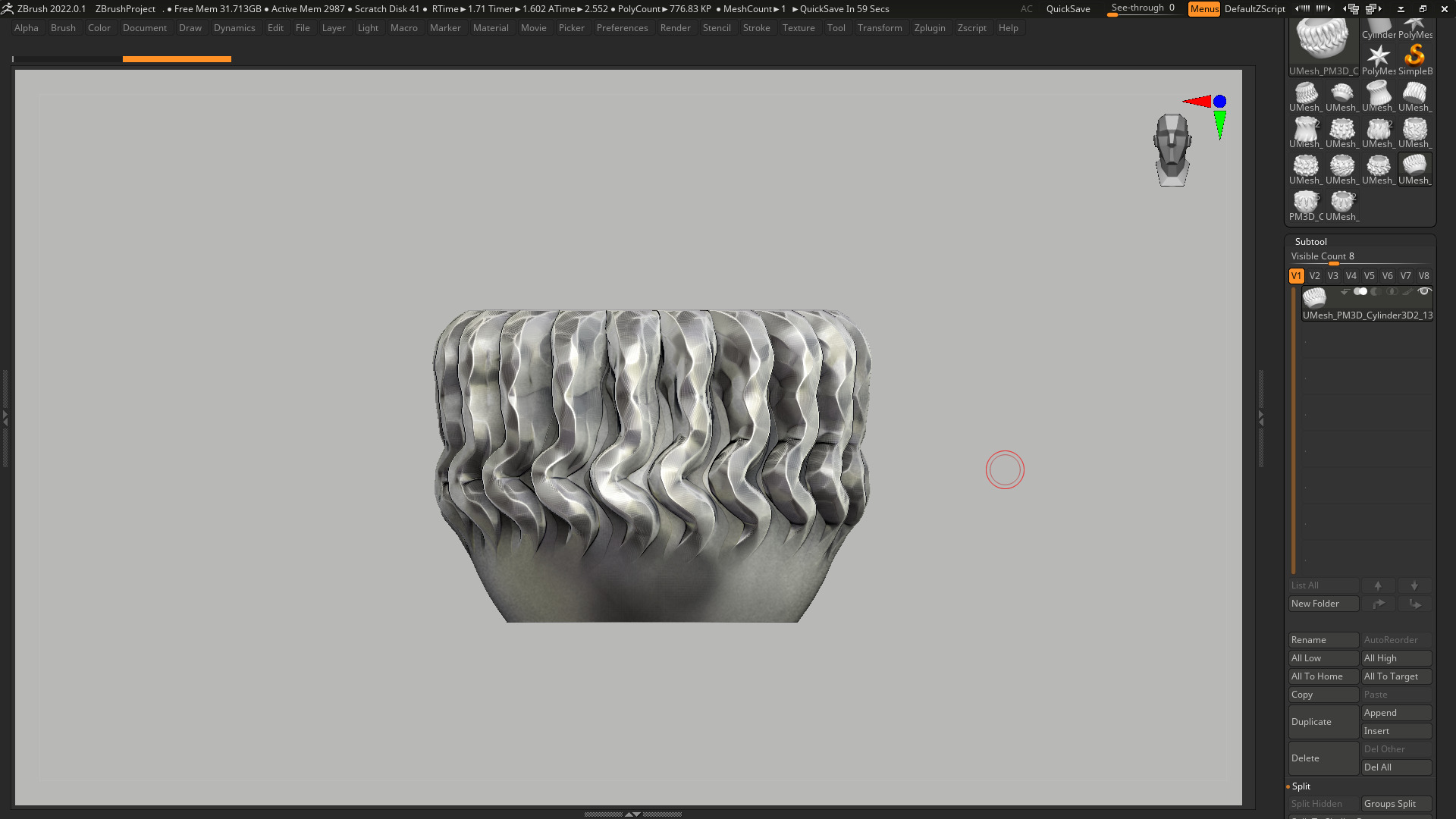vase 3d print 829  3D print model_4