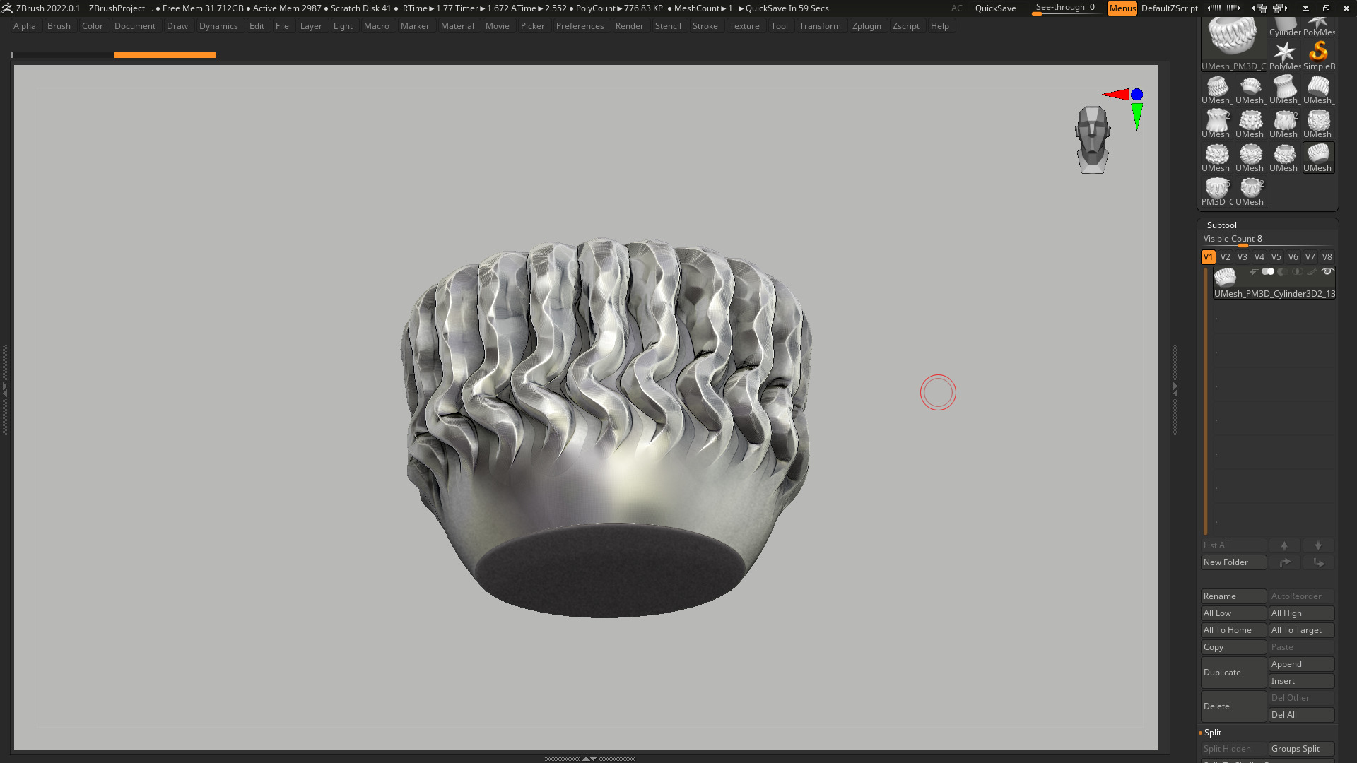 vase 3d print 829  3D print model_5