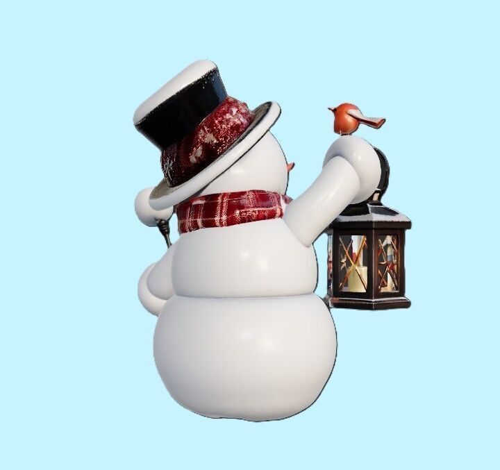 Snowman Free 3D print model_2