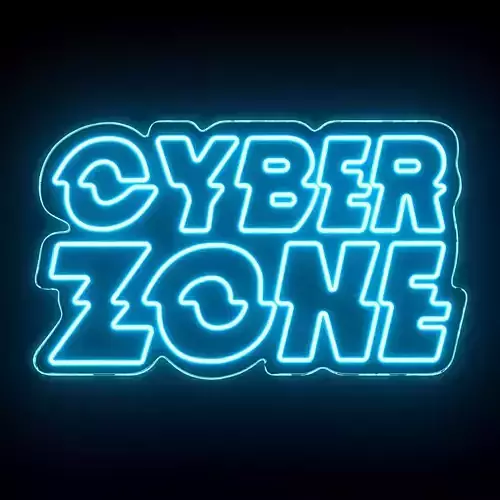 Cyber Zone Neon Sign