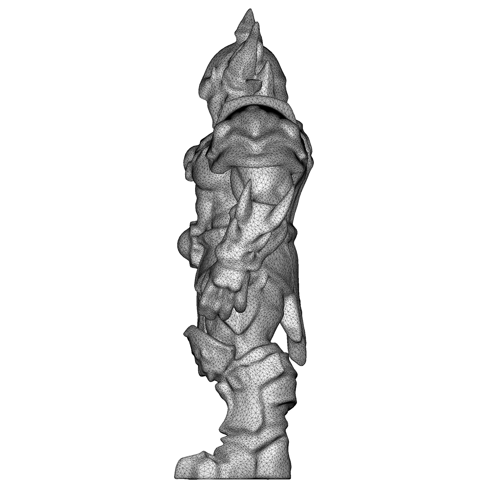 Crimson Warlord Armor 3D print model_6