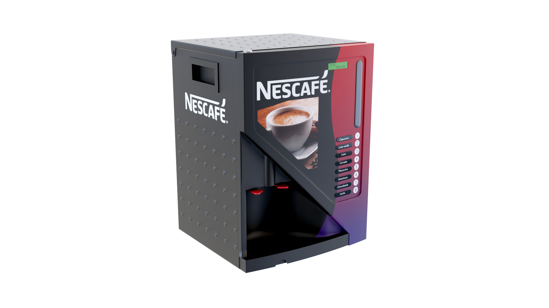 Nescafe Lioness XS 5s - Coffee Machine 3D model_1